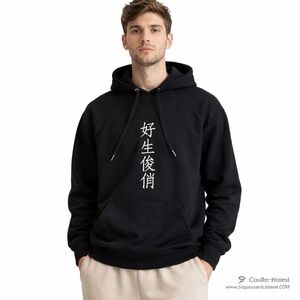 Square Houlest XXL Black Graphic Hoodie Streetwear NWT